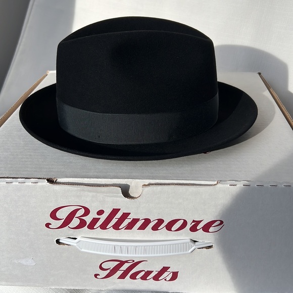 Biltmore Royal Pintch Fedora, Made in Canada - Picture 5 of 8